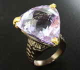 Серебряное кольцо с аметистом Серебро 925