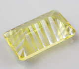 Лимонный цитрин лазерной огранки 13,58 карата