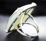 Кольцо c нефритом