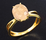 Золотое кольцо с уральским александритом 3,46 карата Золото