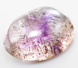 Полихромный кварц с гематитом 9,77 карата 