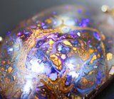 Кулон с крупным австралийским болдер опалом