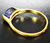 Золотое кольцо с чистейшим танзанитом 1,22 карата Золото