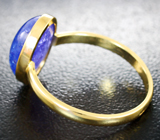 Золотое кольцо с танзанитом 4,28 карата Золото