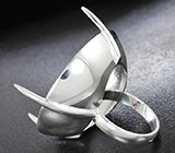 Кольцо-оправа из стерлингового серебра