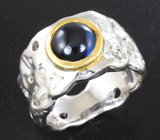 Серебряное кольцо с индиголит турмалином 2,08 карата Серебро 925