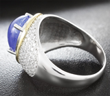 Превосходное серебряное кольцо с танзанитом Серебро 925