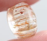 Редкий! Рутиловый топаз 11,62 карата 