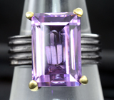 Серебряное кольцо с аметистом Серебро 925