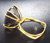 Золотое кольцо с редким нууммитом 18,52 карата Золото