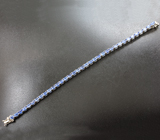 Элегантный серебряный браслет с кианитами Серебро 925
