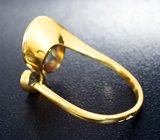 Кольцо c уральскими александритами и бриллиантами