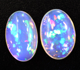 Пара кристаллических эфиопских опалов 7,19 карата 