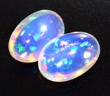 Пара кристаллических эфиопских опалов 7,19 карата 