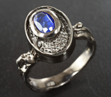 Серебряное кольцо с кианитом Серебро 925