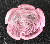 Миниатюра «Цветок» из цельного турмалина 1,5 карата