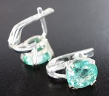 Комплект с «неоновыми» апатитами 7,78 карата