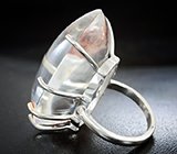 Кольцо c художественной миниатюрой на кварце