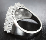 Стильное серебряное кольцо с лунным камнем Серебро 925