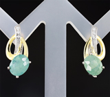 Серебряный комплект с редкими грандидьеритами Серебро 925