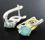 Серебряный комплект с редкими грандидьеритами Серебро 925