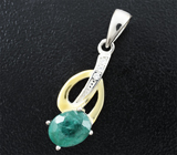 Серебряный комплект с редкими грандидьеритами Серебро 925