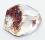 Редкость! Красный дюмортьерит в кварце 16,4 карата 