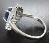 Чудесное серебряное кольцо с кианитом Серебро 925