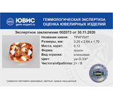 Triplite (Триплит) 0,13 карата Не указан