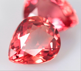 Пара чистейших сапфиров 1,13 карата 