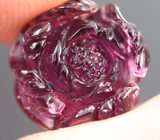 Резной рубеллит турмалин 7,59 карата 