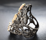 Серебряное кольцо с рутиловым кварцем
