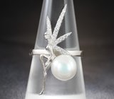 Серебряный комплект «Воздушное настроение» с жемчугом Серебро 925