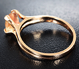 Кольцо с орегонским солнечным камнем 1,86 карата Золото