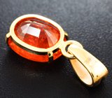 Комплект со спессартинами гранатами 13,74 карата