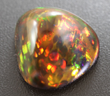 Кристаллический черный опал 9,09 карата 