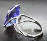 Кольцо с танзанитом 16,72 карата