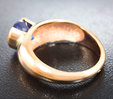 Кольцо с насыщенным танзанитом 1,93 карата Золото