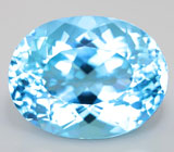 Кулон с крупным топазом 37,18 карата