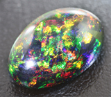 Кристаллический черный опал 6,81 карата 