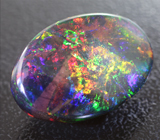 Кристаллический черный опал 6,81 карата 