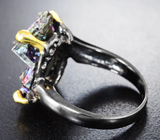 Серебряное кольцо с кристаллами висмута Серебро 925