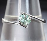 Кольцо с параиба турмалином 0,46 карата