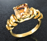 Золотое кольцо с диаспором высокой чистоты 3,12 карата Золото