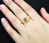 Золотое кольцо с диаспором высокой чистоты 3,12 карата Золото
