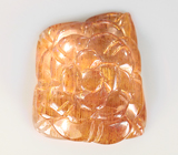 Резной солнечный камень 15,9 карата 