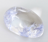 Quartz with Dumorterite (Дюмортьерит в кварце) 3,15 карата Не указан