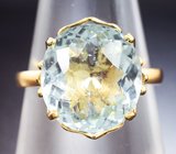 Комплект с аквамаринами 16,9 карата