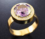 Комплект с муассанитами 4,08 карата и бриллиантами