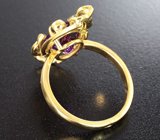 Комплект с аметистами 7,32 карата